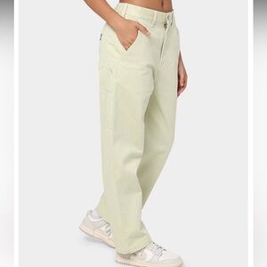 New Obey Brighton Women’s Carpenter Pants Light Tan